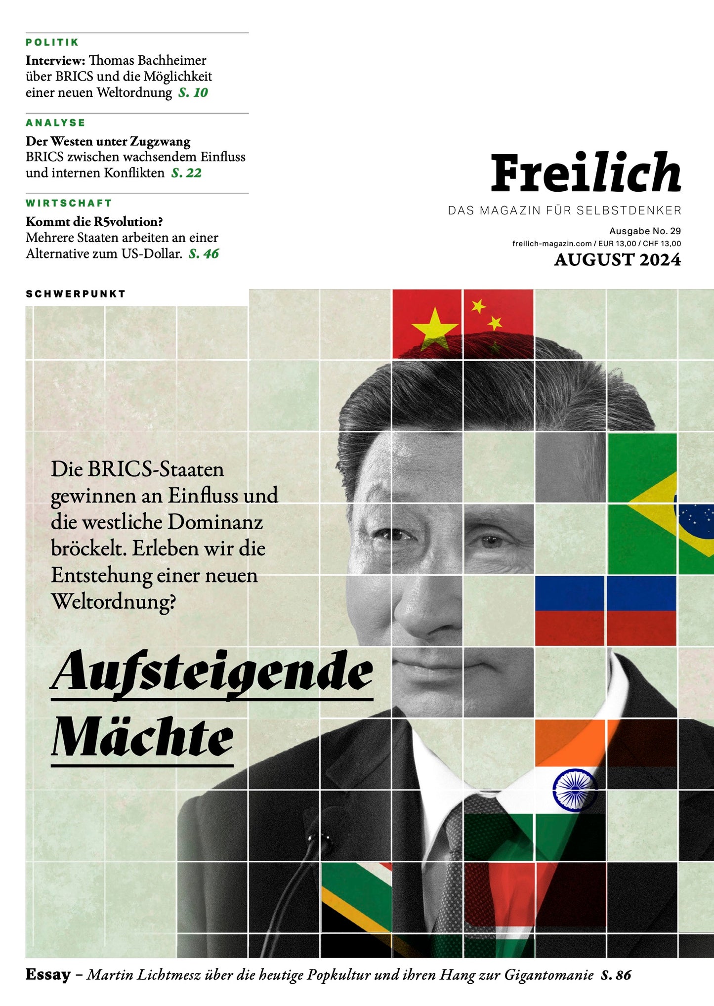 FREILICH 29: Aufsteigende Mächte
