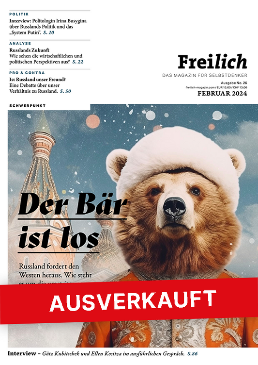 FREILICH 26: Der Bär ist los