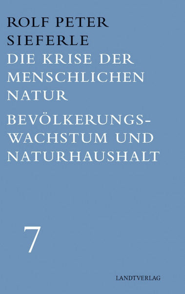 Die Krise der menschlichen Natur & Bevölkerungswachstum und Naturhaushalt